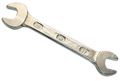 Ключ гаечный, двухсторонний 17х19, с открытым зевом, оцинкованный